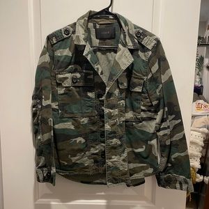 J. Crew camo jacket